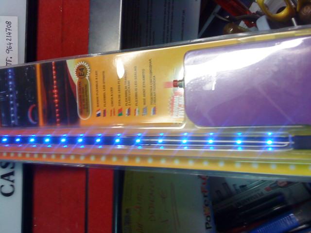 NEON LED ADHESIVO 60 CM AZUL REF. LA73585